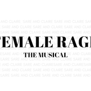 Archivo png y svg de Female Rage The Musical