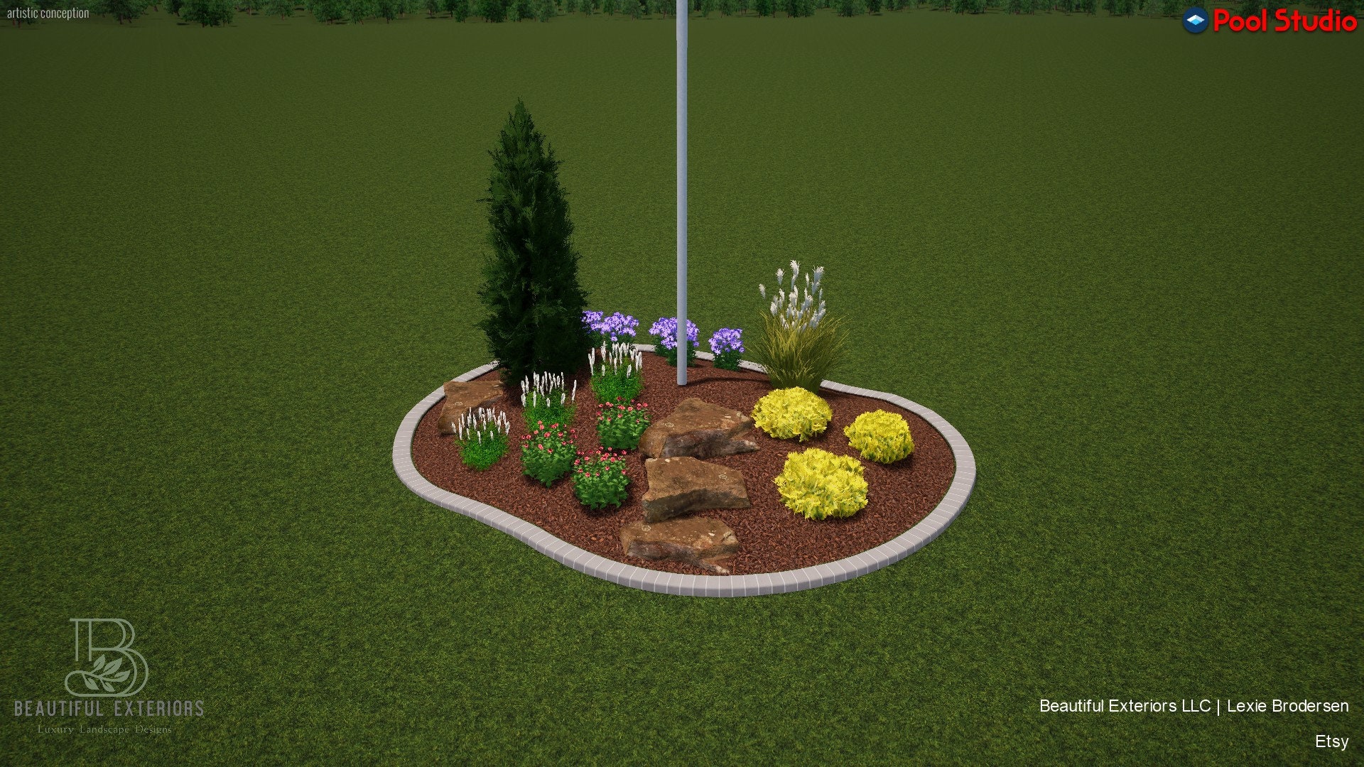 Front yard flag pole landscaping ideas sale frpphils ph