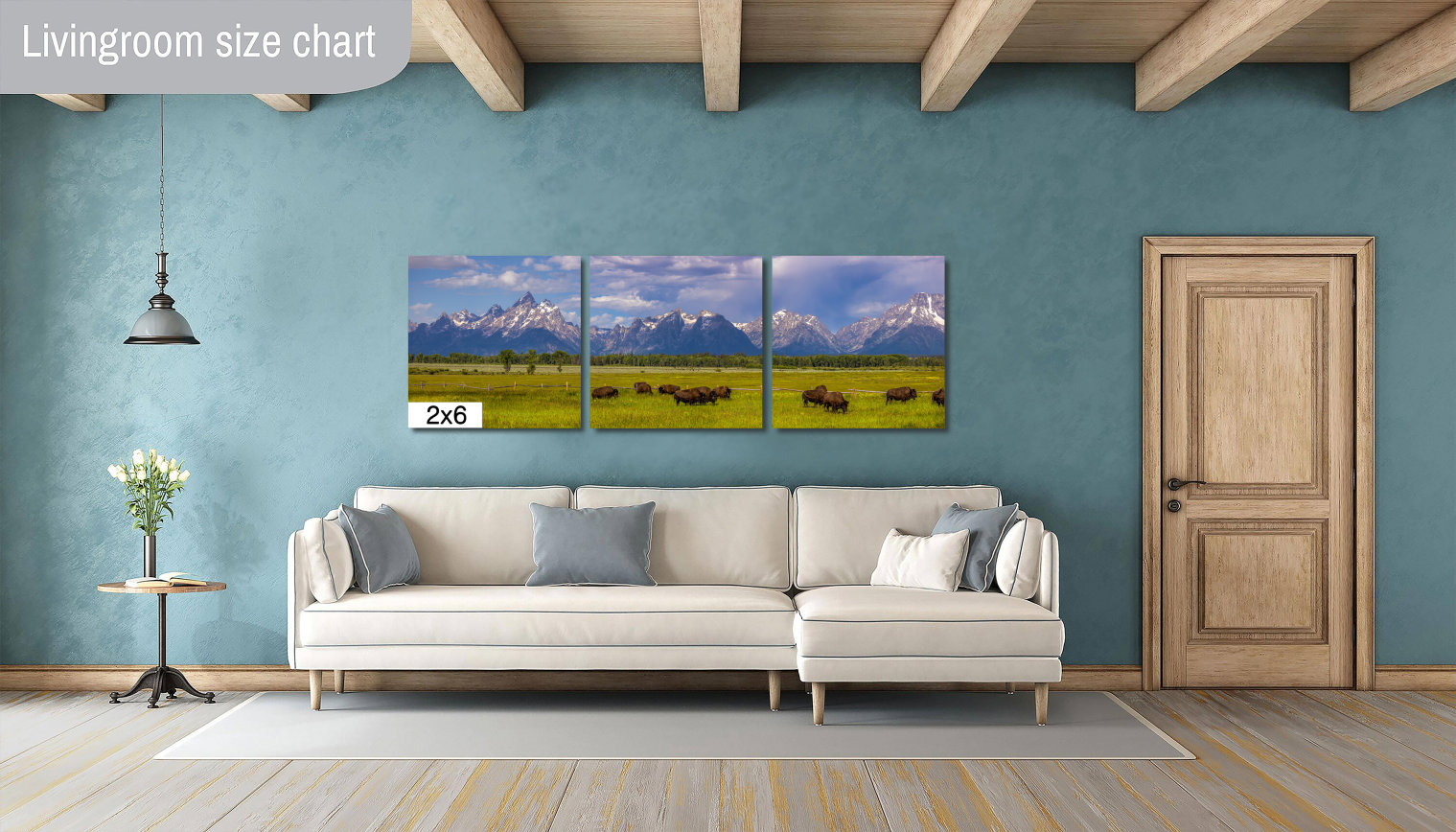 Buffalo Roaming at Grand Teton