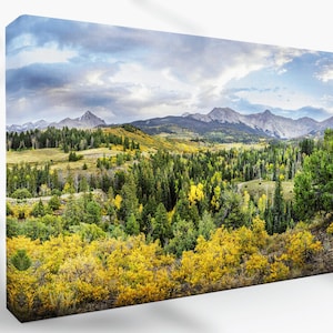 San Juan Mountains in Colorado in Fall Wall Art