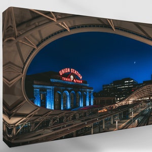 Denver Union Station Photography: Downtown Colorado Train Station Art