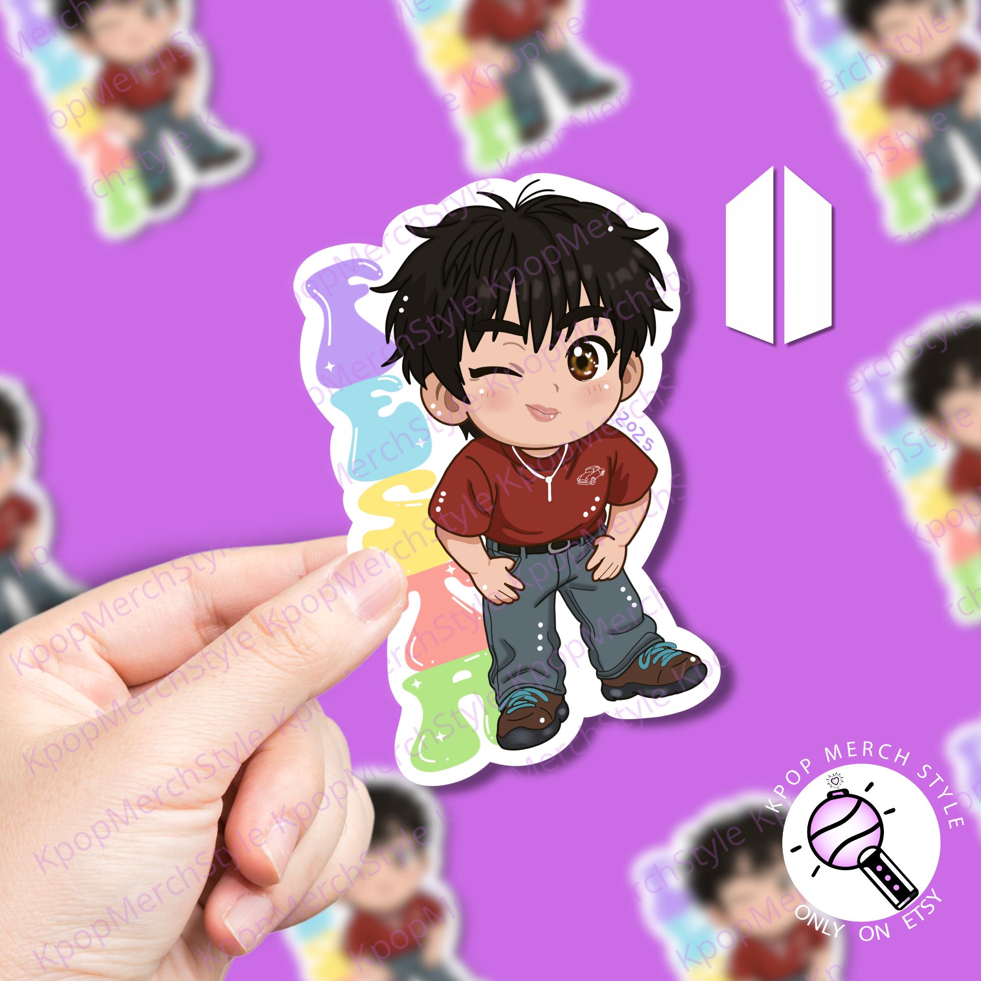 Sticker Pack for Freebies / Chibi Style / Matte / Kpop merch / Gifts for Fans Army / Merch / Concert Tour / Kisscut / Bulk / Bundle / Festa