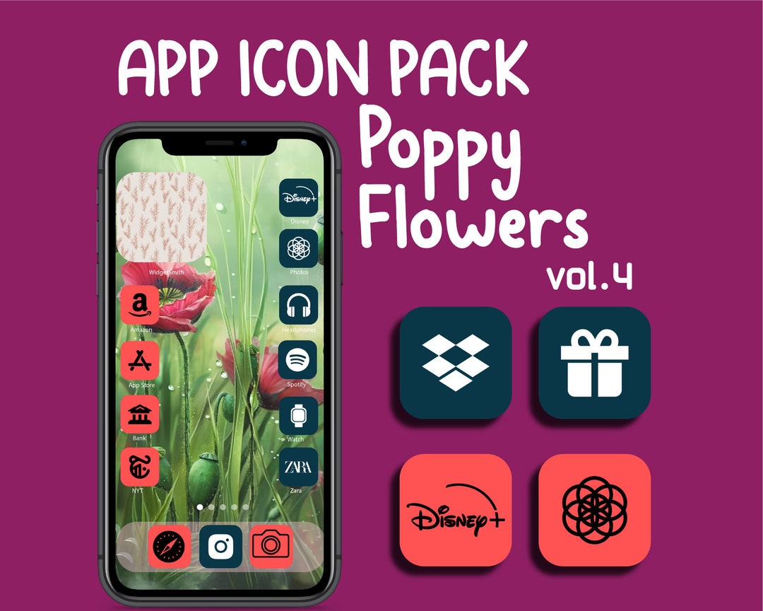 Aesthetic App Icons Iphone Ios Theme Phone Icons Icons Etsy