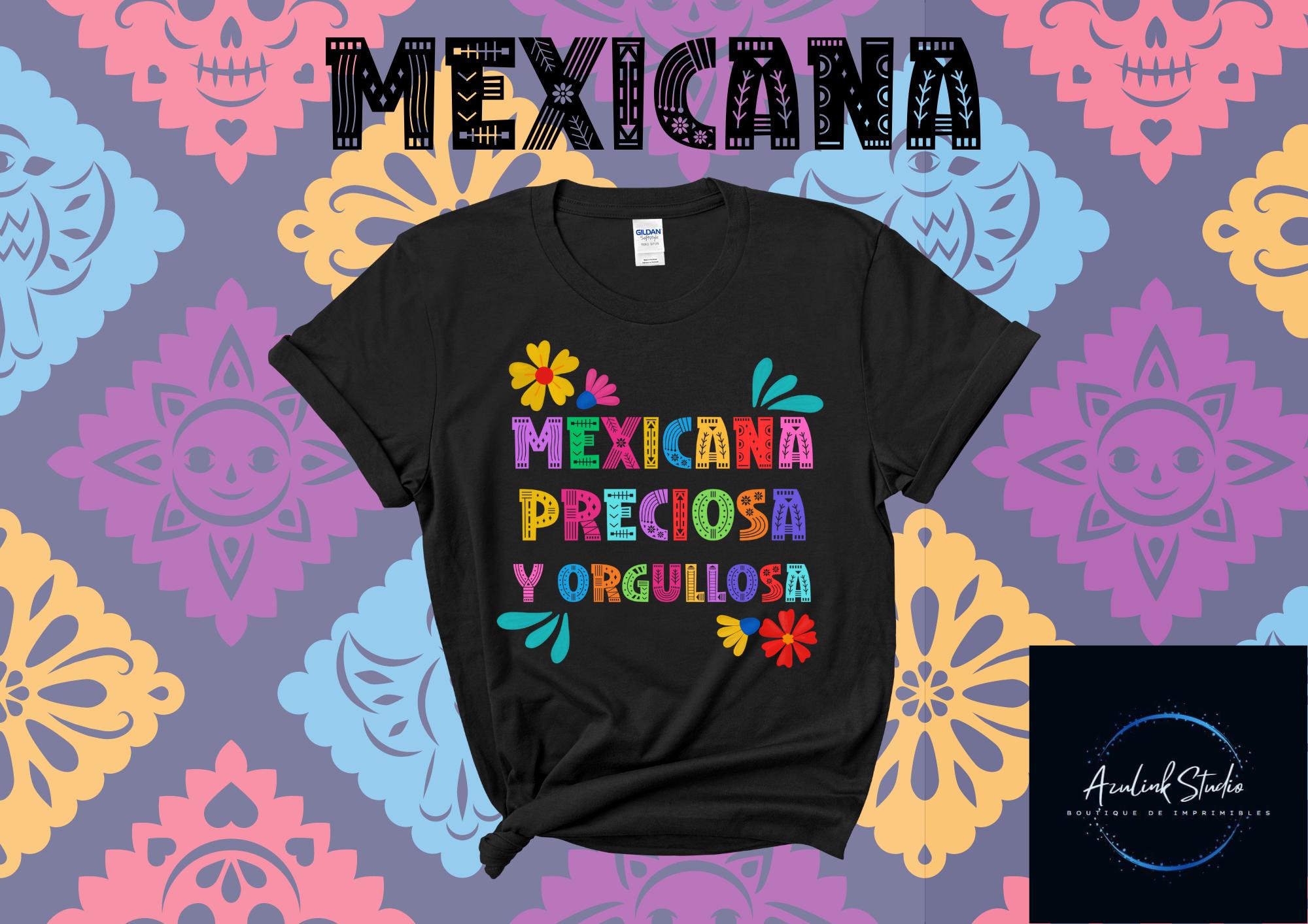 Fiestas Patrias Blusas Estampadas Mexicanas Camiseta De Fiesta