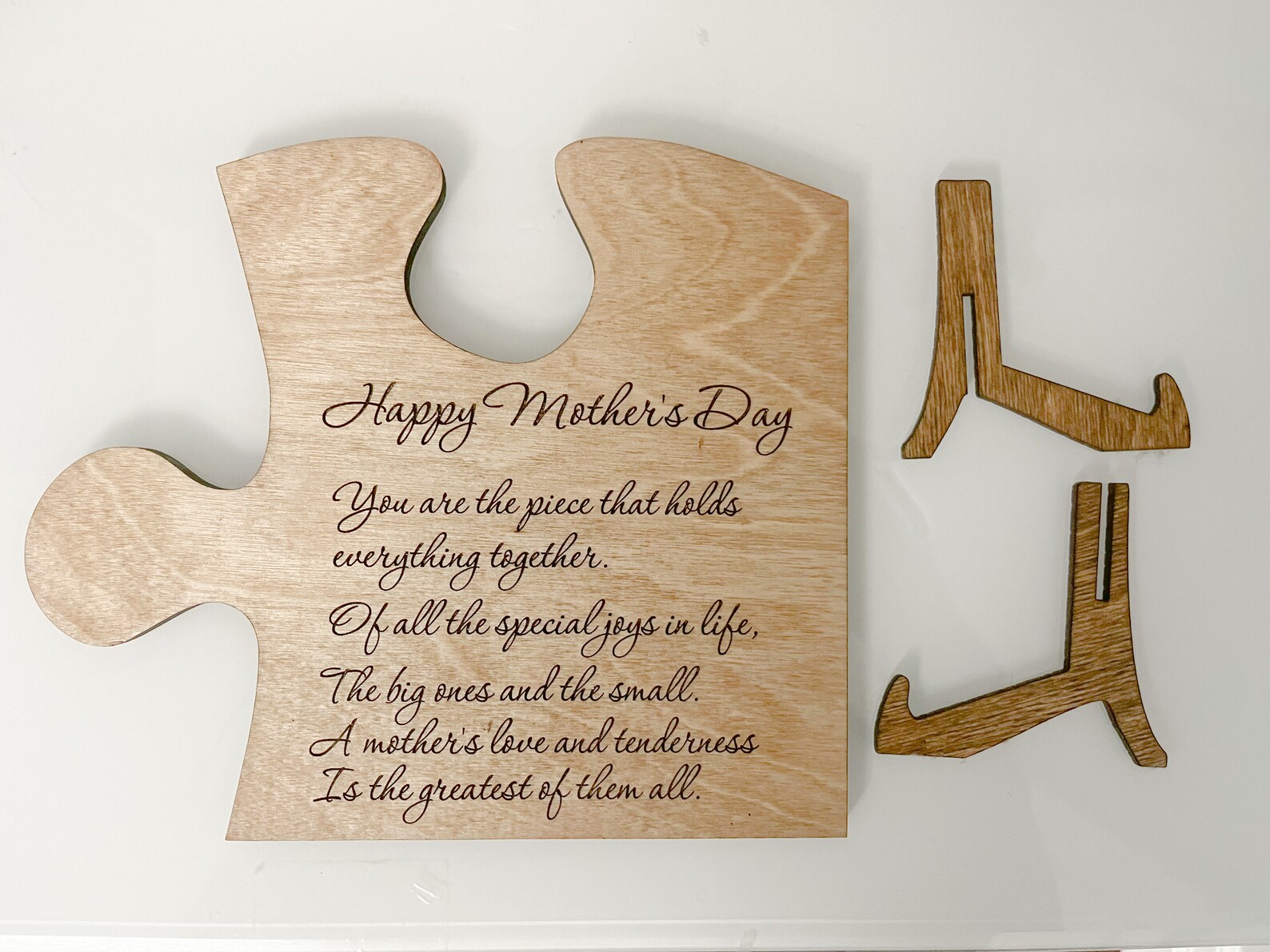 Mother's Day Jigsaw Puzzle SVG | Glowforge Tested | Mothers Day Gift ...