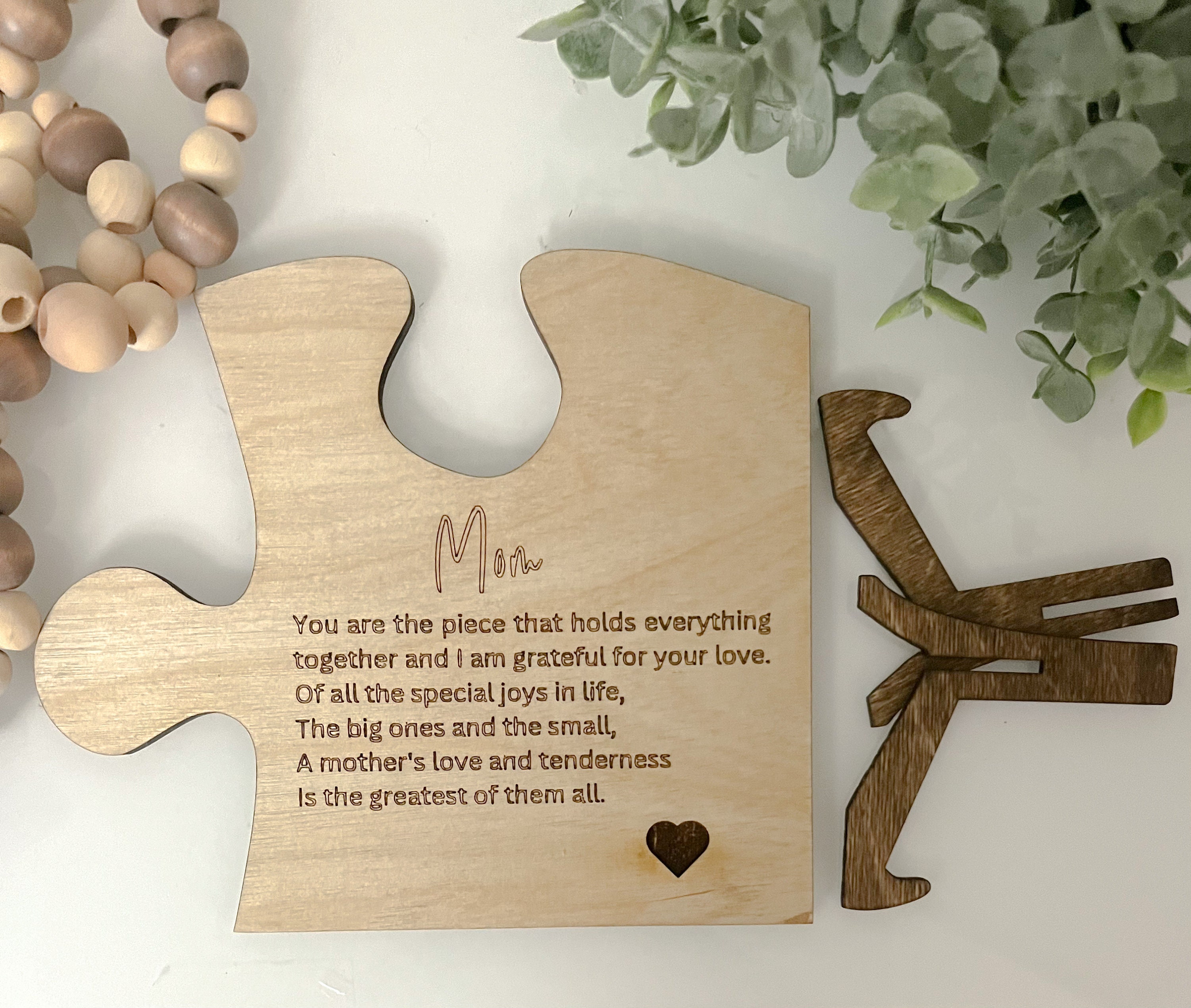 Mom Jigsaw Puzzle SVG Tested Mothers Day Gift Etsy Canada