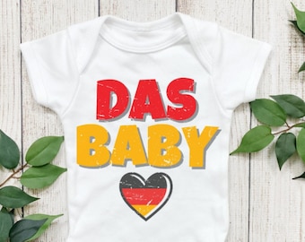 Das Baby Kids SVG PNG, Sublimazione per bambini tedeschi, Download digitale divertente per baby shower tedesco, Download istantaneo di Das Baby, Insegnante e studente di tedesco