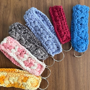 Crochet  Wristlet Keychain | key chain | crochet wristlet | car keys accessory