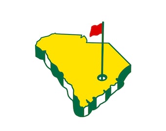 South Carolina Masters Golf Logo Downloadable PNG, SVG, and JPG Files