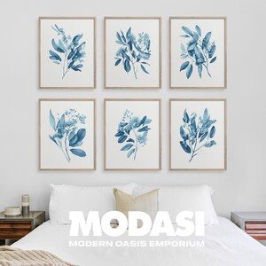 Eucalyptus Botanical Print Set of 6 Printable Vintage Gallery Wall Art Botanical Farmhouse Decor Art for Home | MODASI PRINT 0133