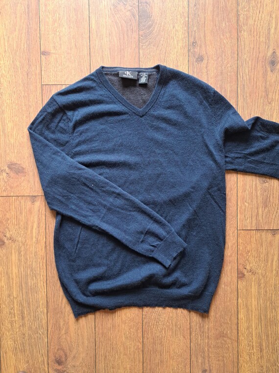 Calvin klein extra fine merino 2025 sweater