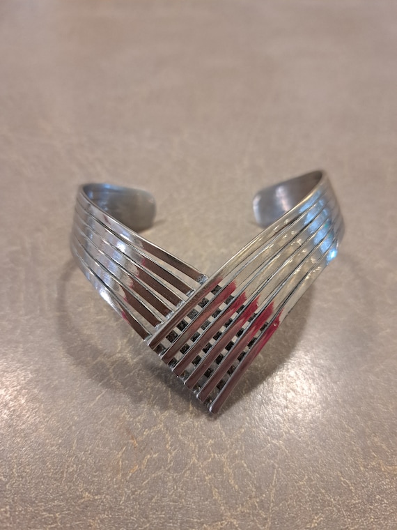 Vintage 925 silver bracelet from the 80s
