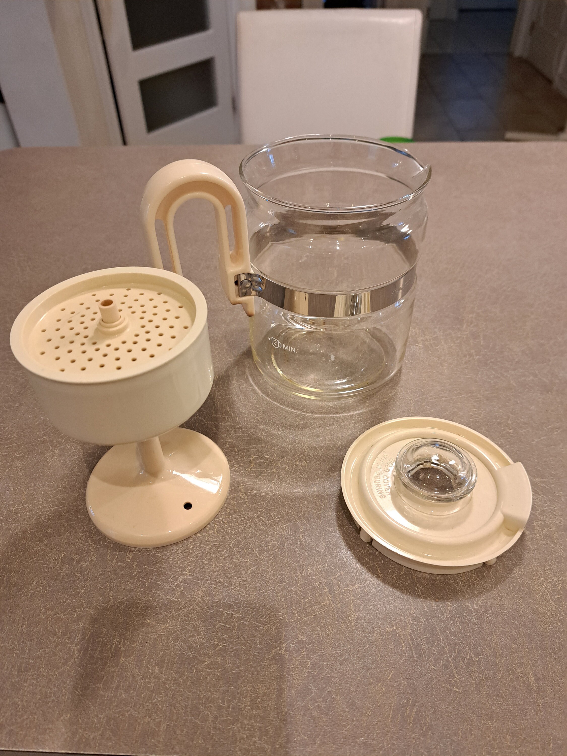 Gemco Percolator Coffee Maker 4 Cups in Glass Like New Etsy