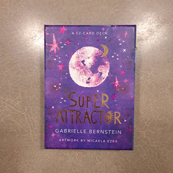 Kit of 52 super attractor cards by Gabrielle Bernstein new condition in English