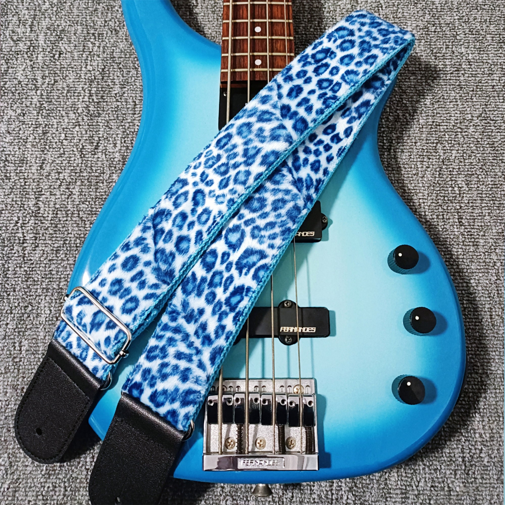 Boho Design Guitar Purse Strap - 7 Colors available –