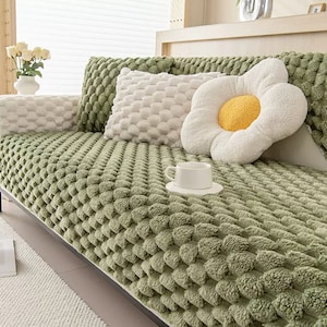 Funda de manta de sofá acolchada colorida sin costuras, protector de  muebles para sofá, muebles de varios tamaños, mantas protectoras para sofá  grande