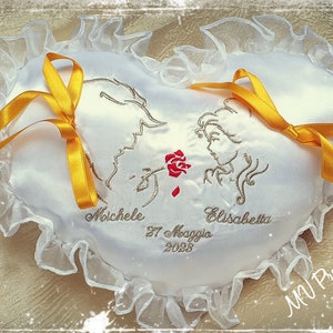 Cuscino portafedi personalizzato