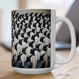 Chor der Krähen Tasse: Chorgesang Kaffeetasse
