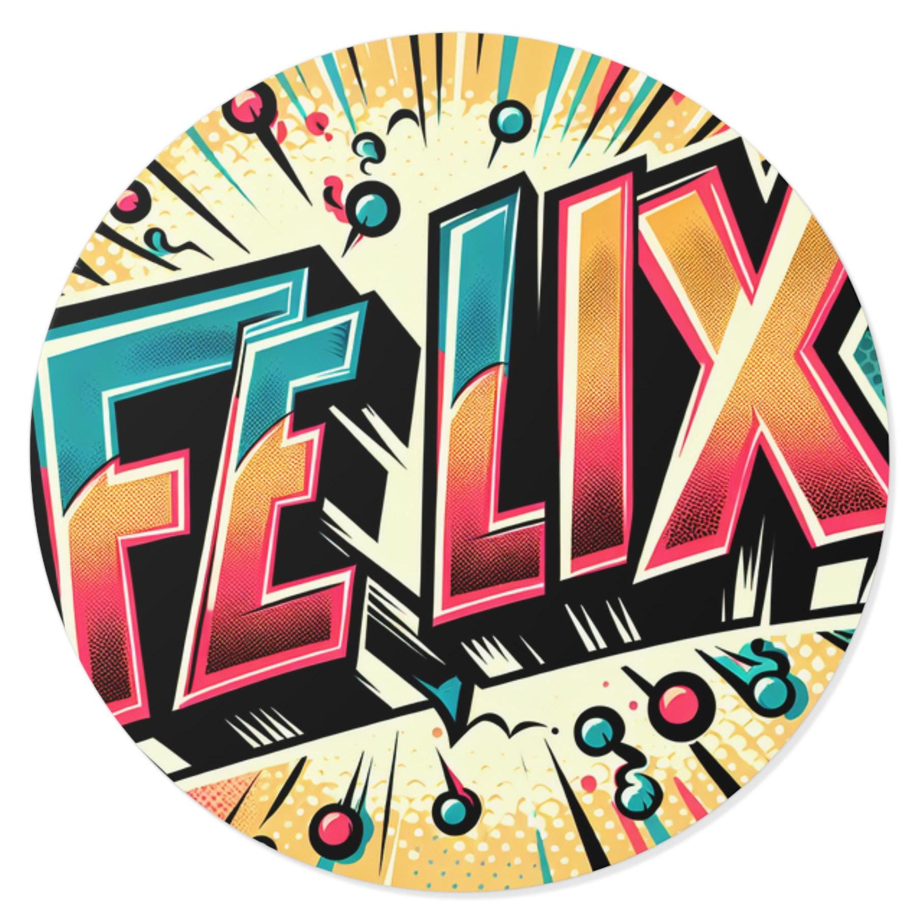 Felix Name Tag - Etsy