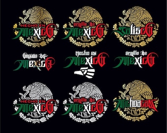 Hecho en mexico, Made in mexico, Jalisco, Michoacan, orgullo de mexico, aguila mexicana,viva mexico, camisa mexicana, Ai,svg, png, eps