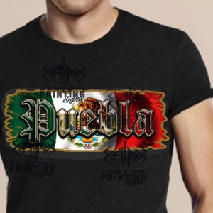 Camisa de Puebla,  bandera de mexico, Mexican Flag, Puebla, orgullo de mexico, aguila mexicana viva mexico, Diseños mexicanos, sublima