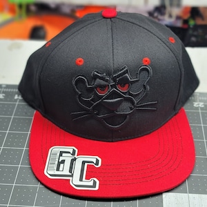 Gorra belica snapback hat pantera, black panter black clover mayiza chapiza jgl el del sombrero culiacan sinaloa mexico Bordada