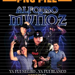 Alfonso Munoz ya fui negro ya fui blanco, Png Digital File, for sublimation,dtg,dst, Png Digital Download File no background NO FISICAL ITEM