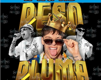 Peso Pluma Png Digital Download File Sublimation, Peso Pluma PNG, Peso Pluma PNG, Peso Pluma dtf, Peso Pluma PNG | Gold / oro peso pluma
