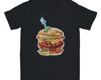 Burger Unisex tee