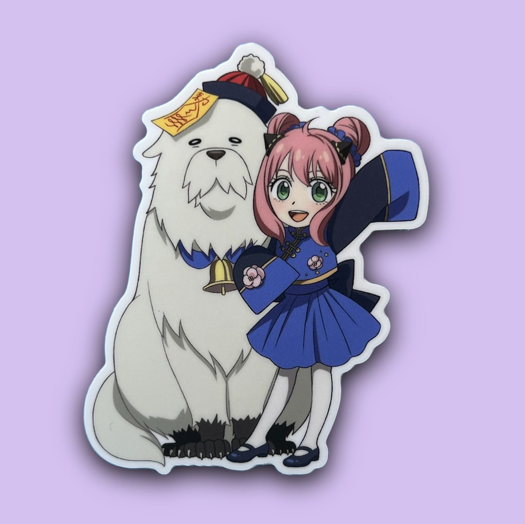 Anya and Bond Sticker - Etsy