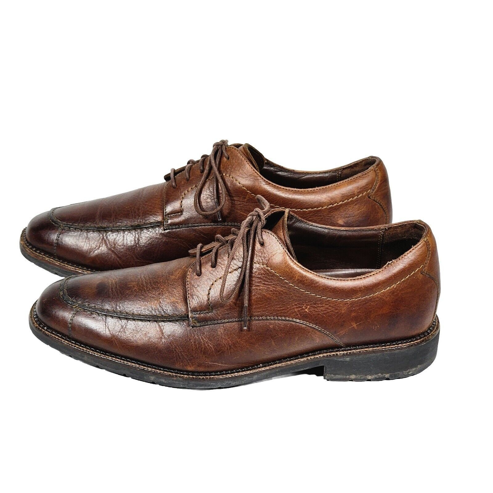 Neil M. Brown Leather Oxford Dress Shoes Men