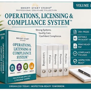 Bright Start Studio® Volume IV Operations Licensing Compliance System™