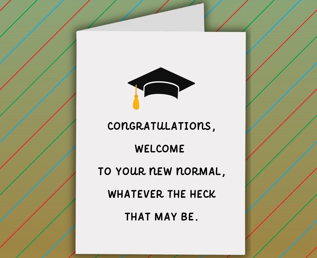 Congratulations Normal Graduation Card, College Graduation, Congratulations, Welcome to Your ...
