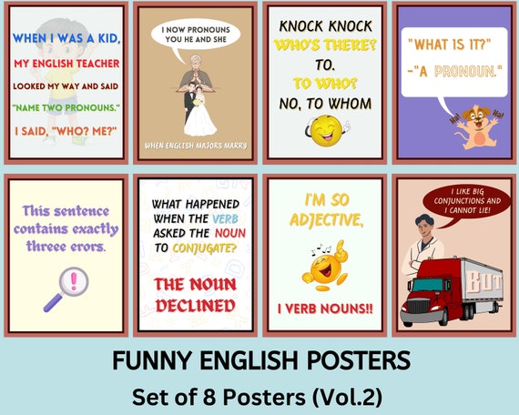 Buy English Posters English Puns Funny Jokes and Meme Posters Online in India - Etsy Buy English Posters English Puns Funny Jokes and Meme Posters Online in India - Etsy