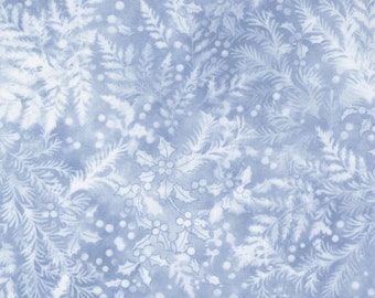 Blizzard Blues Frosted Window Frost 3367411 MODA patchwork quilting fabric per half metre