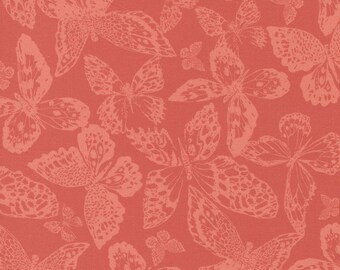 Garden Society Papillon Geranium 1189526 MODA patchwork quilting fabric per half metre