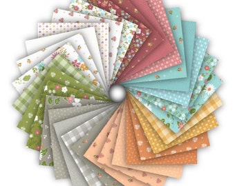 Bountiful Blooms Jelly Roll MODA Patchwork Quilting precut fabric