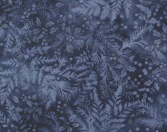 Blizzard Blues Frosted Window Night Sky 3367415 MODA patchwork quilting fabric per half metre