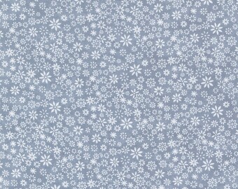 Winter Flurries Snow Storm Sky 688322 MODA patchwork quilting fabric per half metre