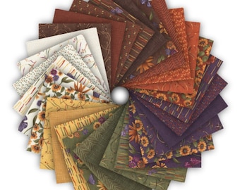 Sunflower Garden Fat Eighth Bundle MODA Patchwork Quilting precut fabric
