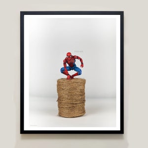 Spiderman Spielzeug Fotografie Moderne Kunst