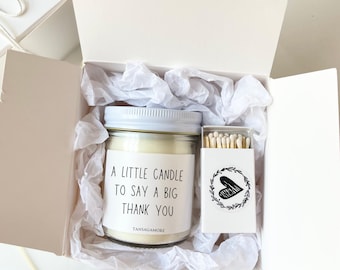 65 Danke Kerze, Wertschätzung Geschenk, Eine kleine Kerze um ein großes Dankeschön zu sagen