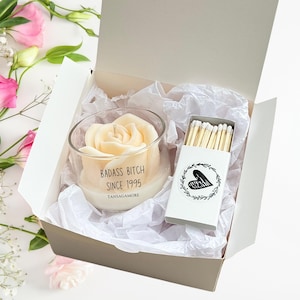 30th Birthday Candle Gift for Her, Personalized Candle, Unique 30th Birthday Gift, Soy Wax Candle, Special Occasion Gift for Women