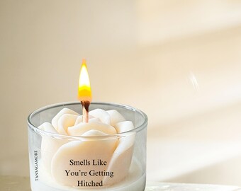Engagement Gift Box, Engagement Candle for Newly Engaged Couple, Unique Gift for Her, Couple's Engagement Gift Idea, OMG You’re Engaged
