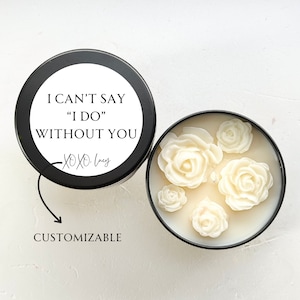 Bridesmaid Candle Gift,  Bridesmaid Proposal Gift Idea,  Custom Bridesmaid  Candle,  Bridesmaid Proposal Personalized Candles