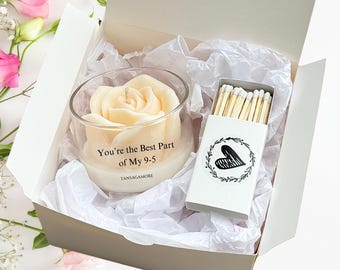 Funny Coworker Gift Candle – Perfect Staff, Colleague, Birthday, and Best Friend at Work Bestie Gift You Are The Best