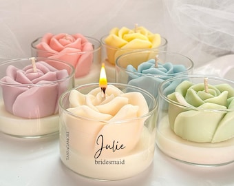 Bridesmaid Candle,  Bridesmaid Proposal Gift Idea Custom Bridesmaid Gift Candle,  Bridesmaid Proposal,  Personalized Candles Gift
