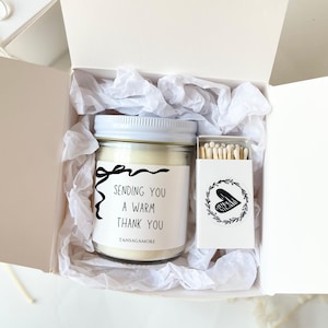 Personalized Employee Appreciation Gift, Grateful For You Candle, Corporate Team Gift Thanksgiving Coworkers Gift, Christmas Thank You Gifts