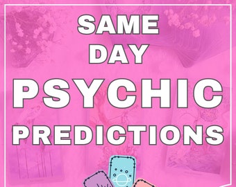 Same Day Psychic Prediction - Psychic Reading , One Question Tarot Reading