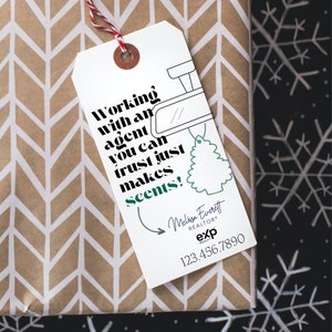 Air Freshener Pop By Tag for real estate (makes scents)